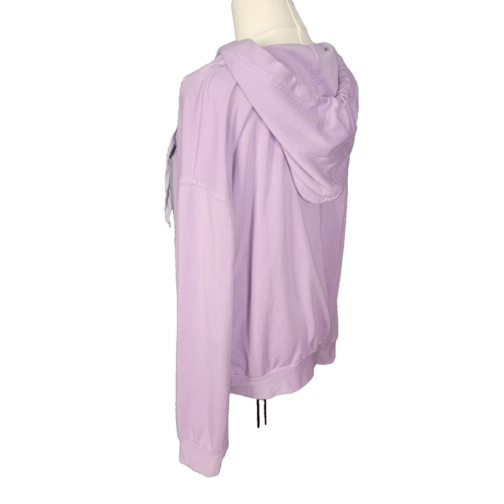 Stateside Sweatshirt Med Lavender SEASIDE Hoodie Women’s USA Soft Fleece - Picture 4 of 16